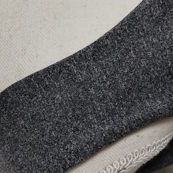 Zara W/B collection gray slub fleck size Large sleeveless super soft tank - Picture 3 of 9